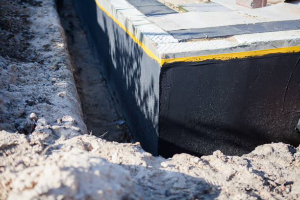 Residential Wet Basement Repair installation at a Northwood, OH home by SJ Waterproofing Pros